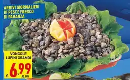 Iper Triscount Vongole lupini grandi offerta