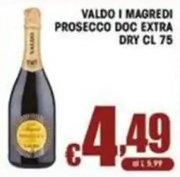 Sacoph Valdo i magredi prosecco doc extra dry offerta