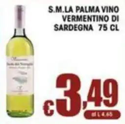 Sacoph S.M. La Palma Vino Vermentino di Sardegna offerta