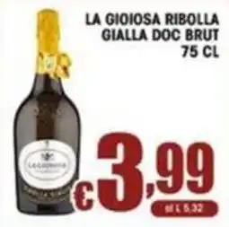 Sacoph La gioiosa ribolla gialla doc brut offerta