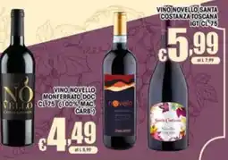 Sacoph Vino Novello Monferrato Doc offerta