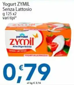 Sidis Yogurt Zymil senza lattosio offerta