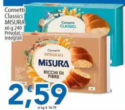 Sidis Cornetti Integrali Misura offerta