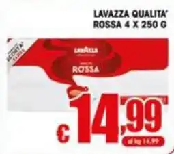 Sacoph Lavazza Qualita' Rossa offerta