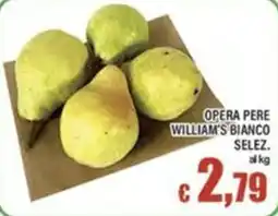 Top Supermercati Opera Pere William's Bianco offerta