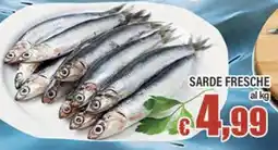 Top Supermercati Sarde fresche offerta