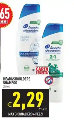 Pim Supermercati Head&Shoulders Shampoo offerta