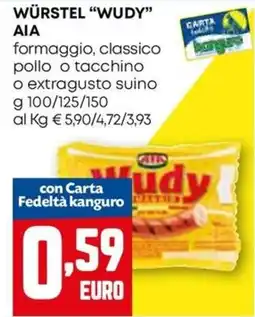Kanguro Würstel Wudy offerta