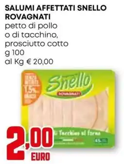 Kanguro Salumi affettati snello rovagnati offerta