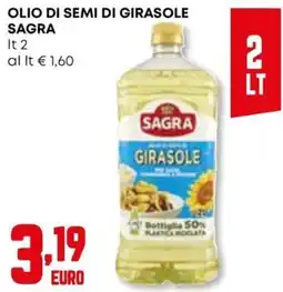 Kanguro Olio di semi di girasole Sagra offerta