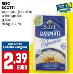 Kanguro Riso Scotti Basmati offerta