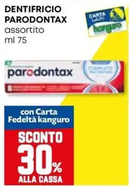 Kanguro Dentifricio Parodontax offerta