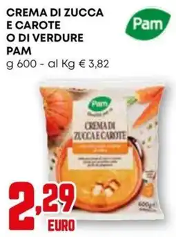 Kanguro Crema di zucca e carote Pam offerta