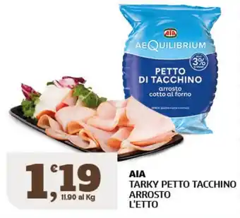 Aia tarky petto tacchino arrosto
