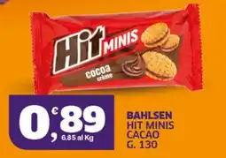 Il Punto Sigma Bahlsen Hit Minis Cacao offerta