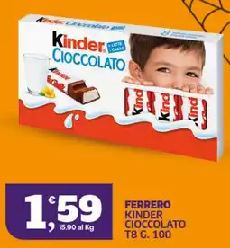 Il Punto Sigma Ferrero Kinder Cioccolato offerta