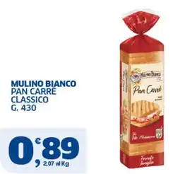 Il Punto Sigma Mulino Bianco Pan Carré Classico offerta