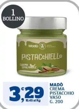 Il Punto Sigma Madò crema pistacchio offerta
