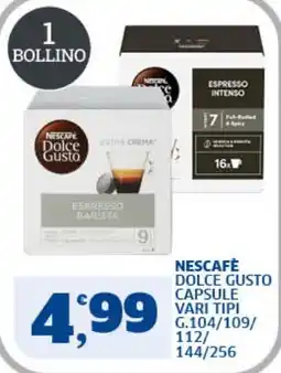 Il Punto Sigma Nescafé Dolce Gusto capsule offerta