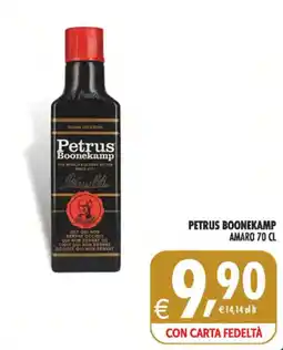 Decò Local Petrus Boonekamp Amaro offerta