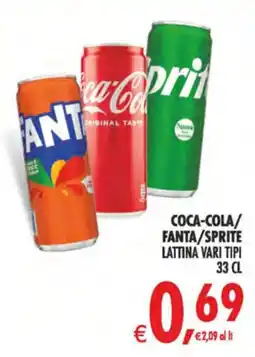 Decò Local Coca-Cola/Fanta/Sprite offerta