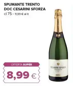 Oasi Spumante Trento Doc Cesarini Sforza offerta