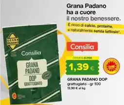 Tigre Amico Consilia Grana Padano DOP grattugiato offerta