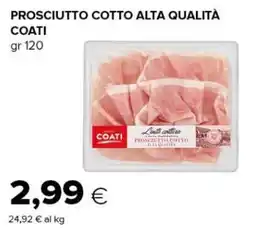 Oasi Prosciutto cotto Coati offerta
