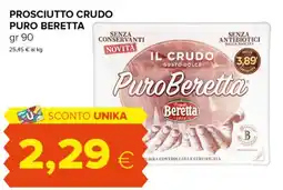 Oasi Prosciutto crudo Puro Beretta offerta