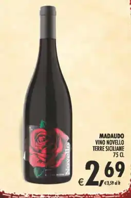 Decò Local Madaudo Vino Novello Terre Siciliane offerta
