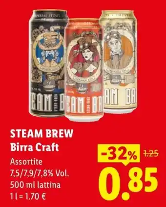 Steam Brew Birra Craft
