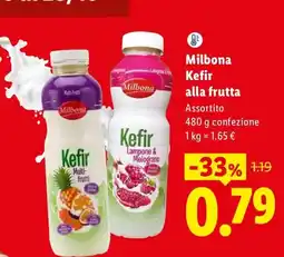 Lidl Milbona Kefir alla frutta offerta
