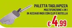 Satur Paletta tagliapizza multifunzione 4 in 1 offerta