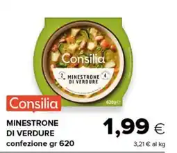 Oasi Consilia Minestrone di verdure offerta