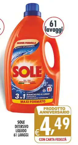 Decò Local Sole detersivo liquido offerta