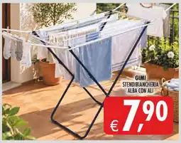 Decò Local Gimi stendibiancheria alba con ali offerta