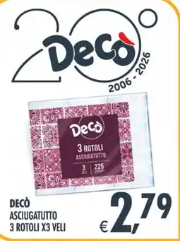 Decò Local Decò asciugatutto offerta