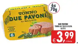 Decò Local Due Pavoni Tonno all'olio di oliva offerta