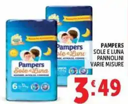 Deco Market Pampers Sole e Luna pannolini offerta