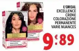 Deco Market L'Oréal Excellence Creme Colorazione Permanente offerta