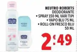 Deco Market Neutro Roberts deodorante offerta