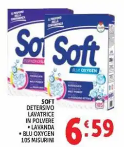 Deco Market Soft detersivo lavatrice in polvere offerta