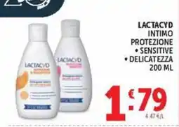 Deco Market Lactacyd intimo protezione sensitive delicatezza offerta