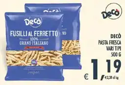 Deco Superstore Decò Fusilli al Ferretto offerta