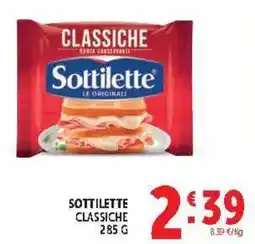 Deco Market Sottilette classiche offerta