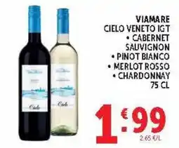 Deco Market Viamare Cielo Veneto IGT offerta