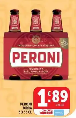 Deco Market Peroni birra offerta