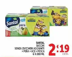Deco Market Santal succhi senza zuccheri aggiunti offerta