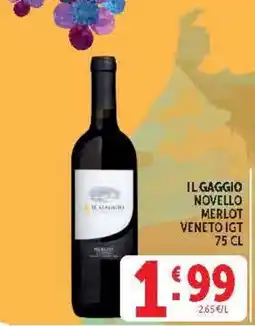 Deco Market Il Gaggio Novello Merlot offerta
