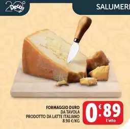 Deco Market Formaggio duro da tavola offerta